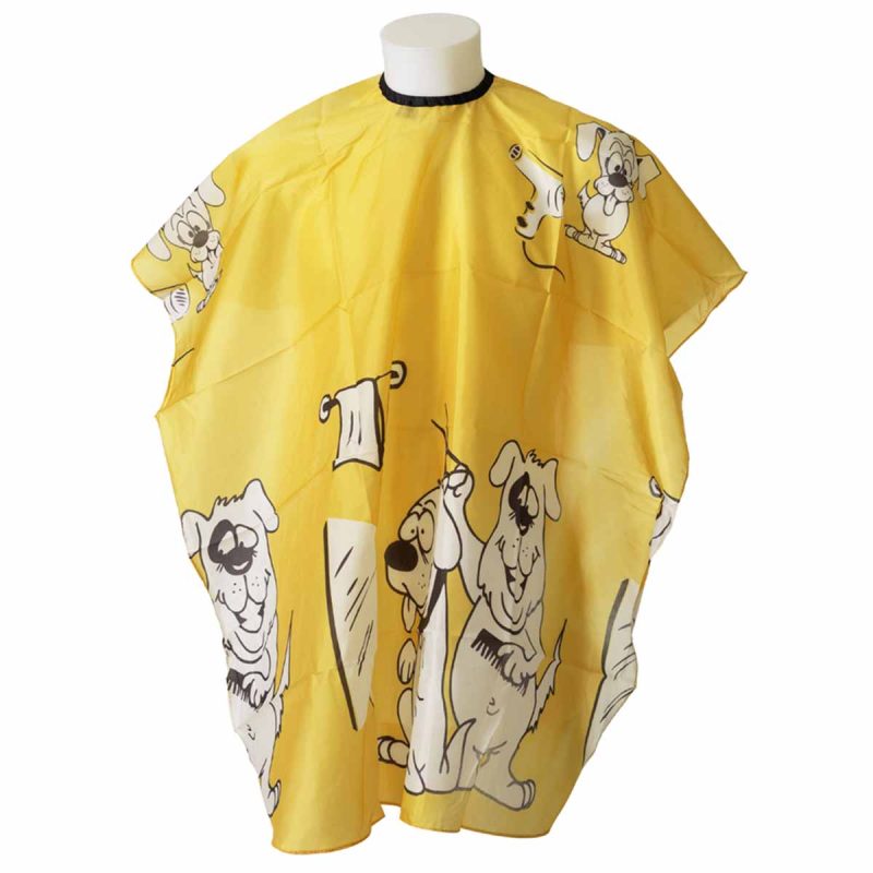 5580-Barnklippkappa - Doggy yellow