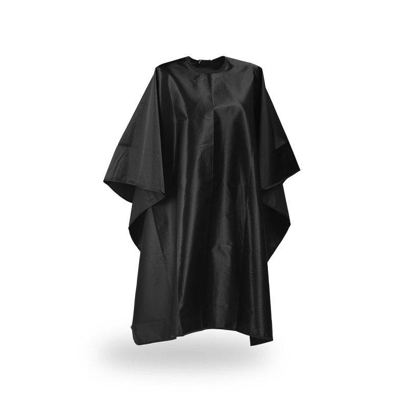 5600-Wako Satin cape, black