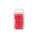 0003RING-DESSATA Fuchsia no-pulling hårsnodd - 6 st