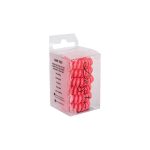 0003RING-DESSATA Fuchsia no-pulling hårsnodd - 6 st(gallery image 1)