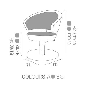SH:310-FLUTE CHAIR TOP-1