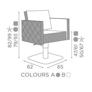 CH:100-SQUARE+ CHAIR TOP-1