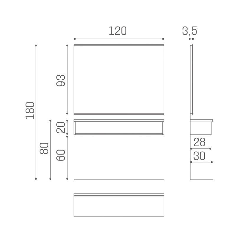 MI:382-HORIZON STYLING MIRROR-1