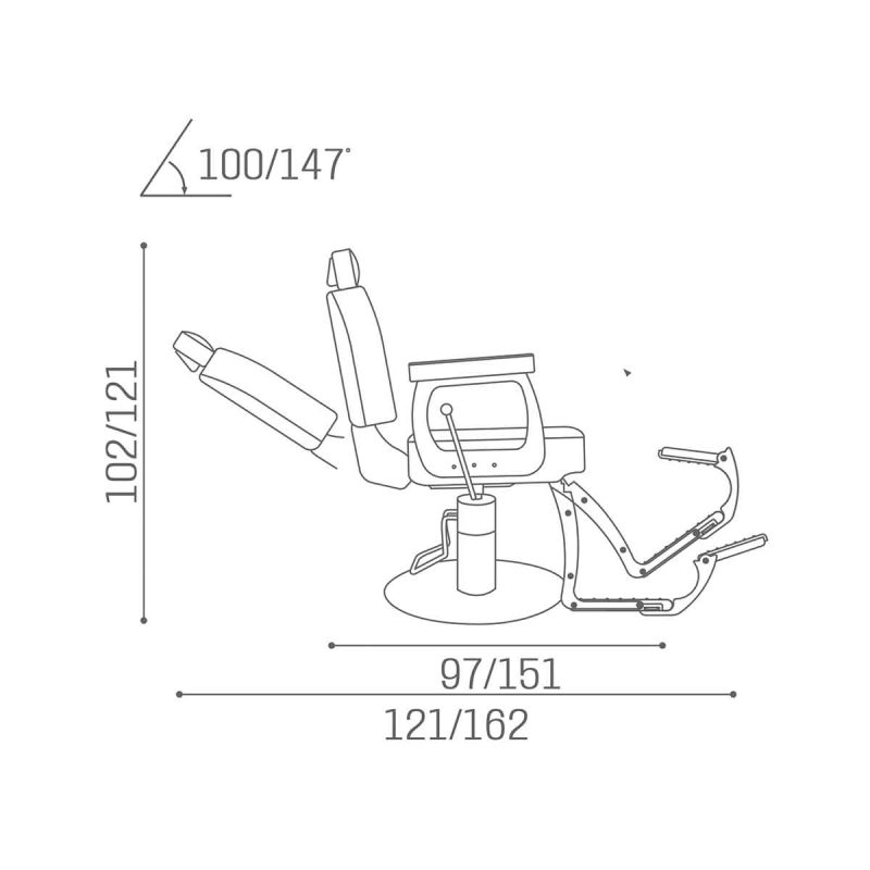 SH:267-6E-ELITE BARBER CHAIR-2