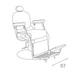 SH:279-6W-PREMIER WHITE BARBER CHAIR-2