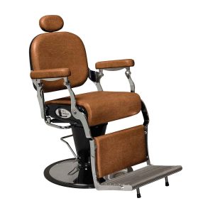 SH:279-6B-PREMIER BLACK BARBER CHAIR