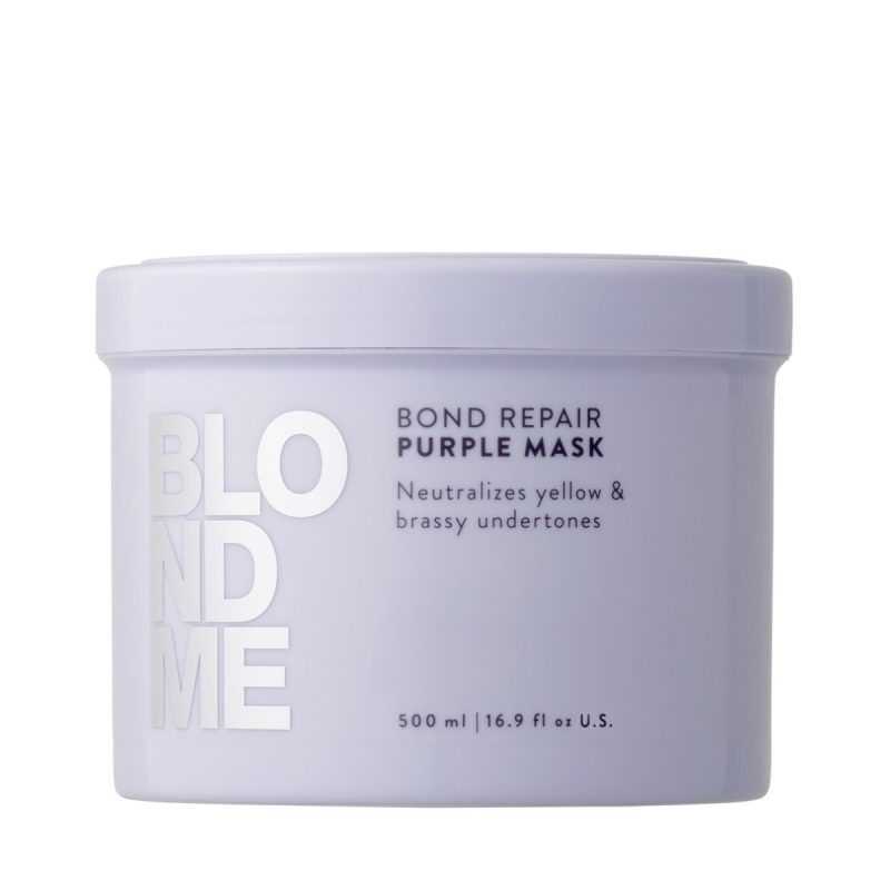 2985265-Blondme Bond Repair Purple Mask 500ml